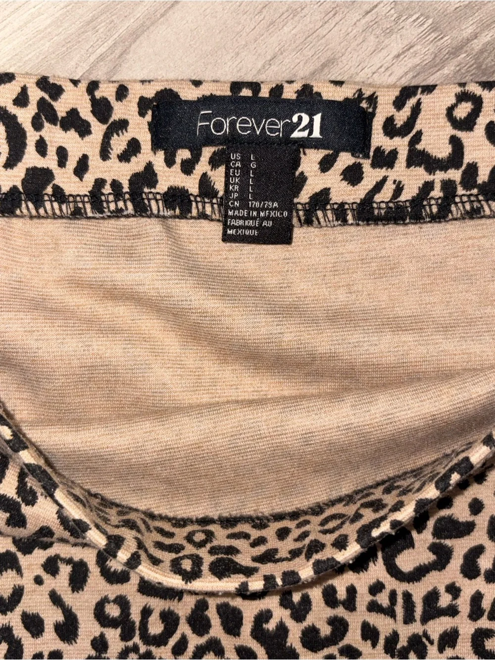 Forever 21 stylish leopard